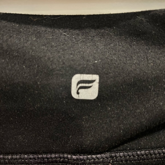 Women’s Fabletics Black and Gray Size Small Workout leggings - Picture 3 of 3